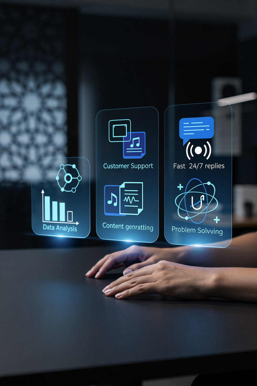 Zidan AI comprehensive services platform for customer support and AI-powered solutions